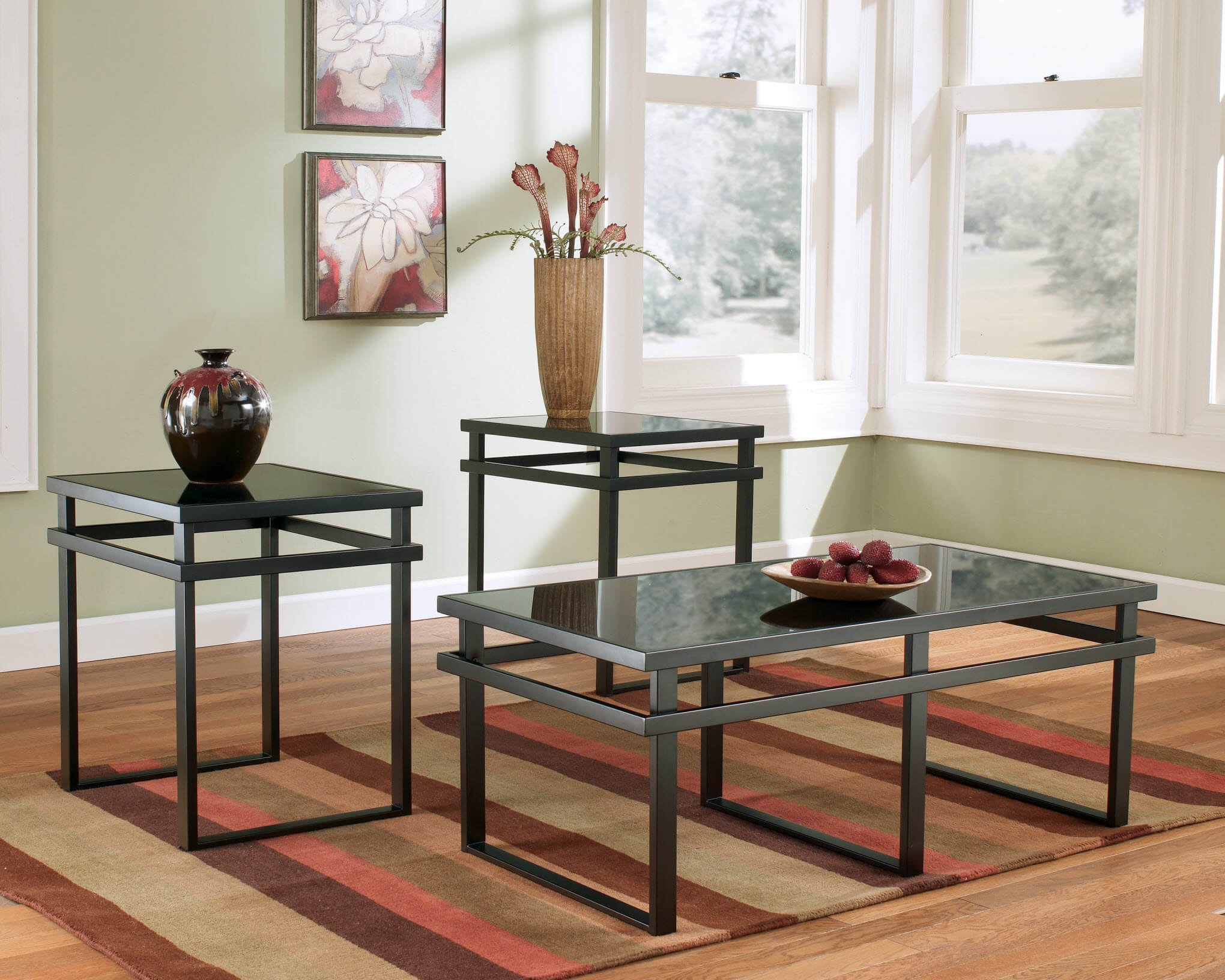 Ashley Laney Coffee and End Table Set | Occasional Tables
