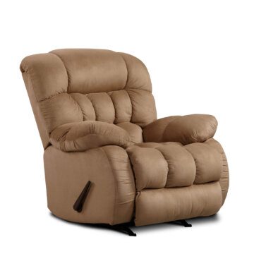 Washington Softsuede Taupe Recliner