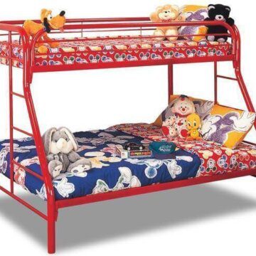 Twin Over Full Metal Bunk Bed