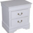 White Louis Philip Nightstand by Crown Mark