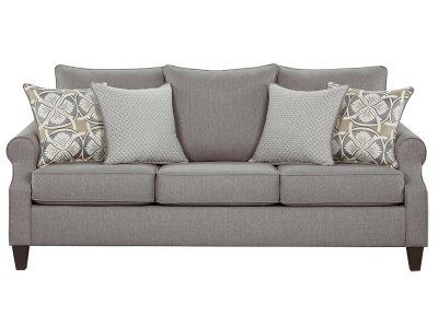 Bay Ridge Grey Sofa and Loveseat