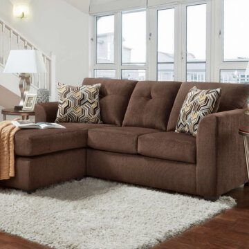 Kelly Chocolate Sectional