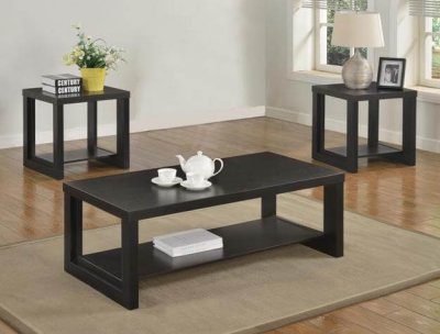Audra Taupe 3-pc Table Set