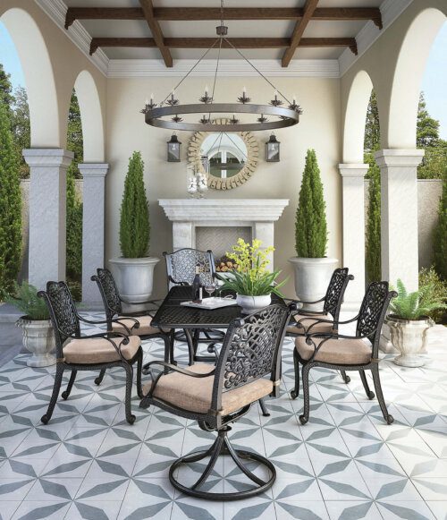 Rose View Patio Dining Set By Signature Design By Ashley Urban