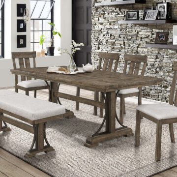 Quincy Dining set with Bench