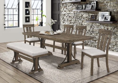 Quincy Dining set with Bench