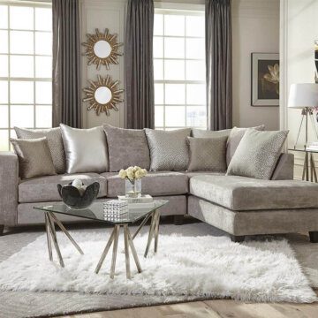 4126 hollywood silver sectional