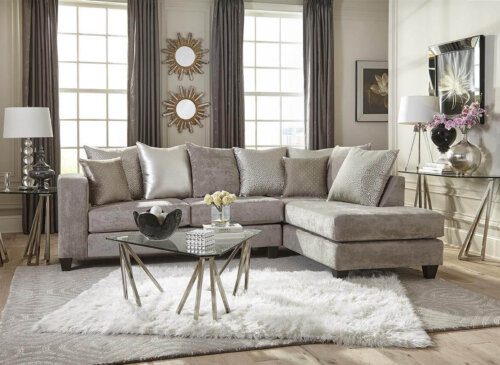 4126 hollywood silver sectional