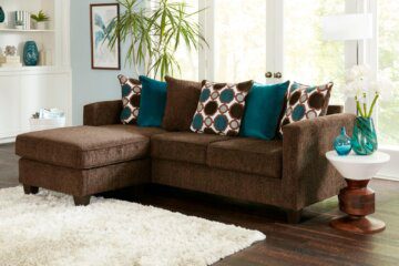 Carson Chocolate Sectional