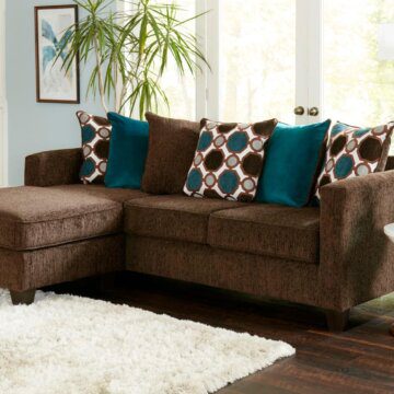 Carson Chocolate Sectional