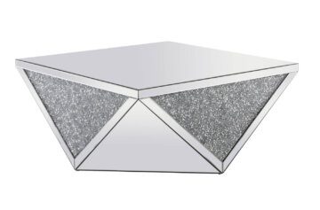 Modern Square Royal Cut Crystal Coffee Table