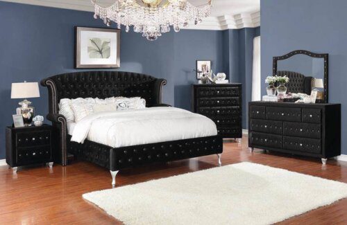 Deanna Black Bedroom Set