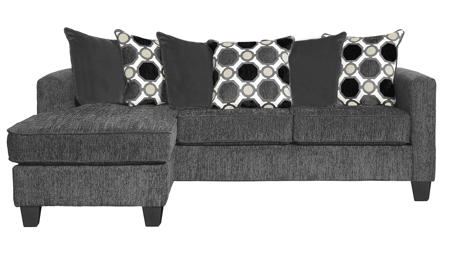 Carson Grey Sectional Urban Furniture Outlet