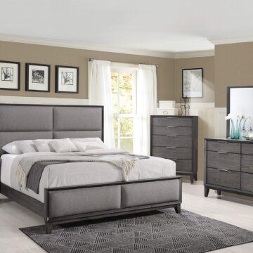 Florian Ash Grey Bedroom Set