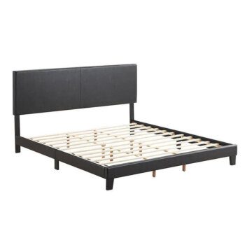 5281 Yates Black Platform Style Bed