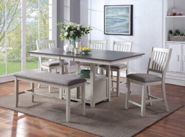 Buford Chalk and Grey Counter Height Set