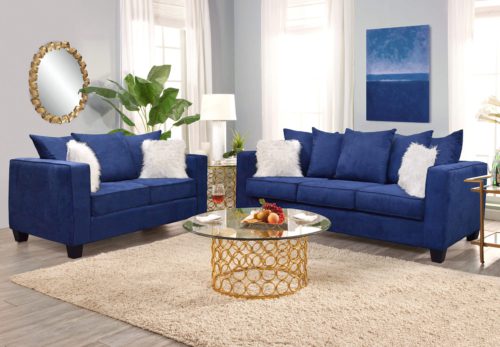 Artic Royal Sofa and Loveseat