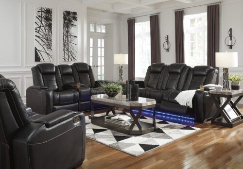 Black Party Time Reclining Collection