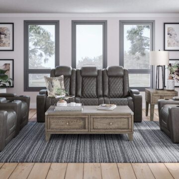 HyllMont Gray Reclining Collection