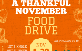 A Thankful November Food Drive 2021