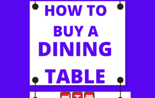 choosing right dining table