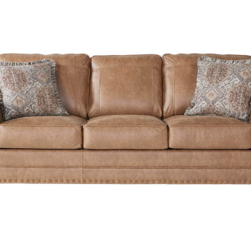 Jetson Ginger Sofa and Loveseat