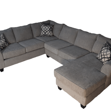 5380 Suave Feather Chaise Sectional