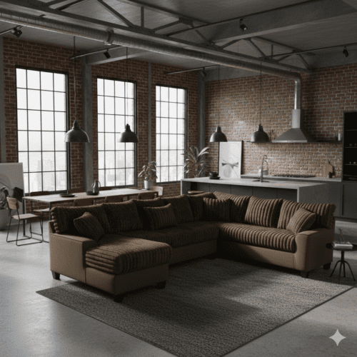 Wham Chocolate Sectional