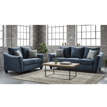 RSM6950 Cody Navy Sofa and Loveseat