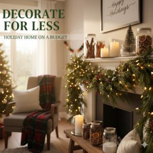 holiday decor for less